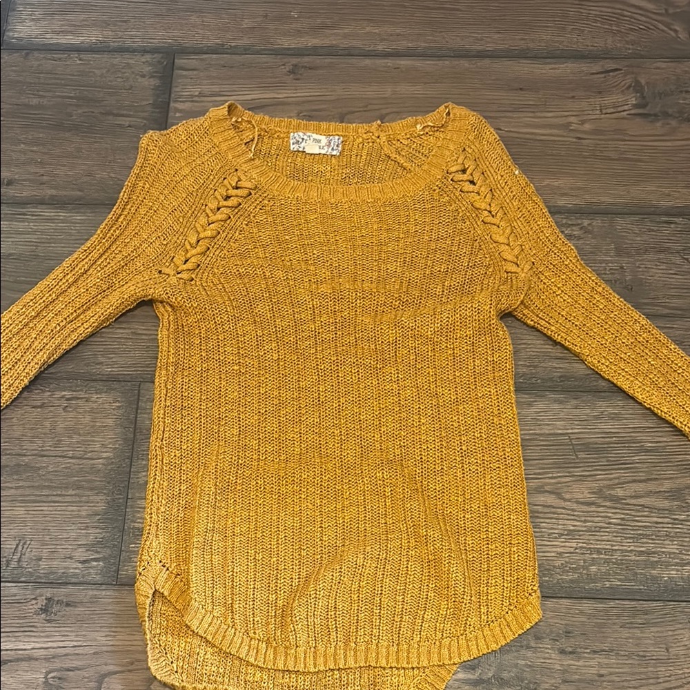 Women's Mustard Sweater